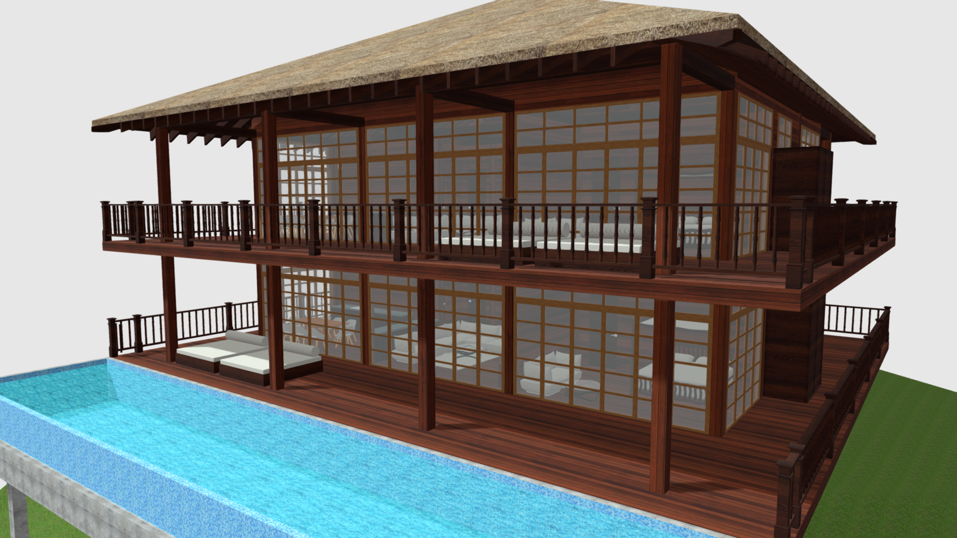 ARCHITECTURAL PROJECT BOUTIQUE HOTEL "LAGOON" 